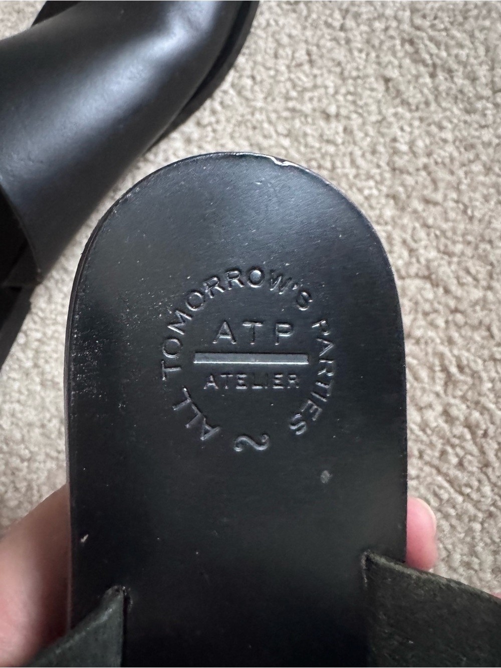 ATP Rosa Toe-Loop Slide Sandals - Picture 7 of 8